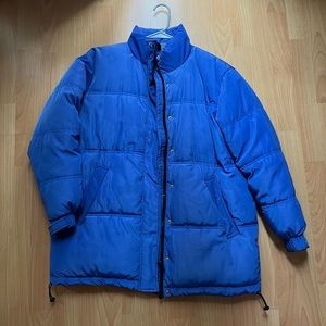 Blue H&M puffer